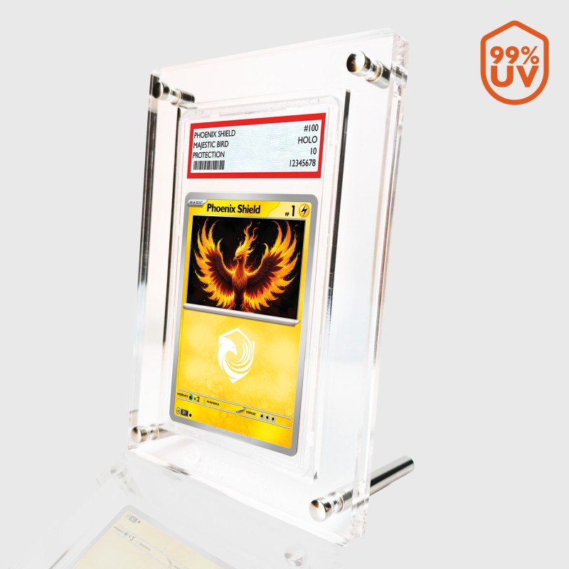Phoenix Shield Acrylhülle für PSA Grading Card – UV99