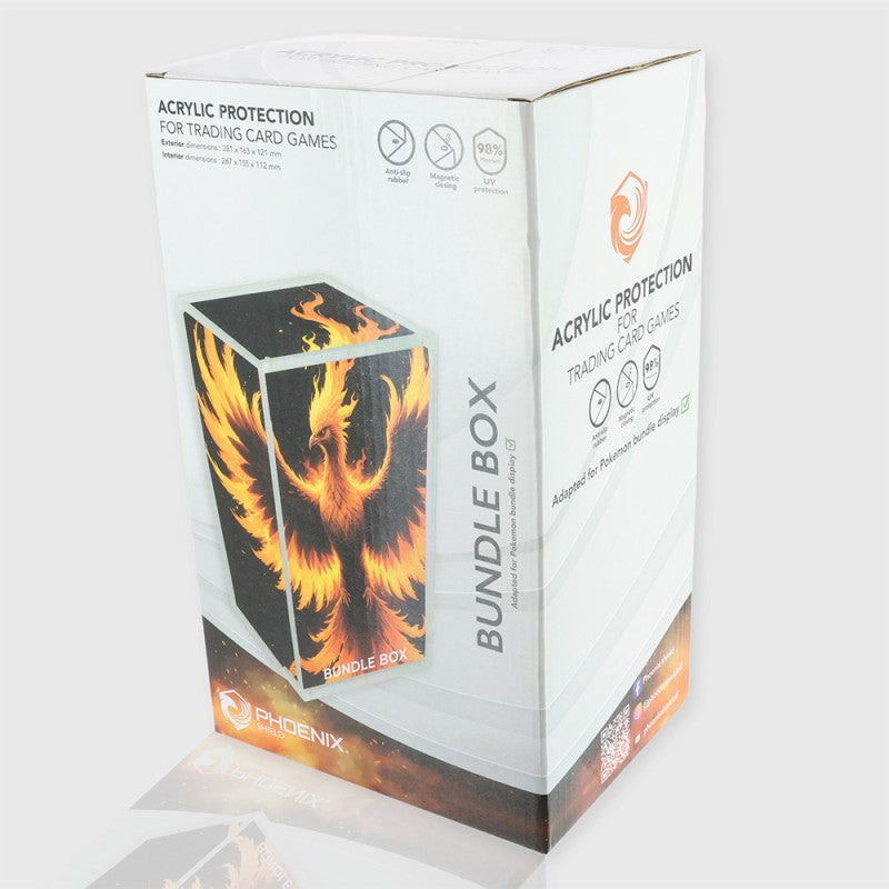 Phoenix Shield Acrylbox für Pokémon Bundle Box – UV99