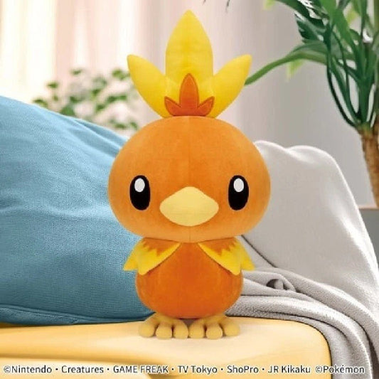 Pokémon Flemmli (Torchic) Plüschtier 45 cm – Banpresto (Vorbestellung)