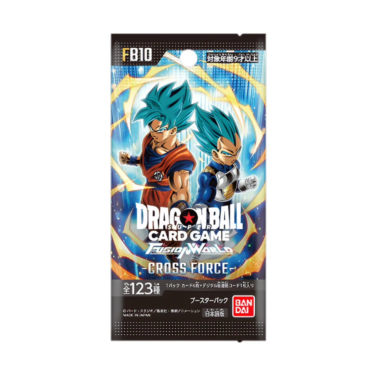 Dragon Ball Fusion World FB10 Cross Force – Booster & Display – Japanisch