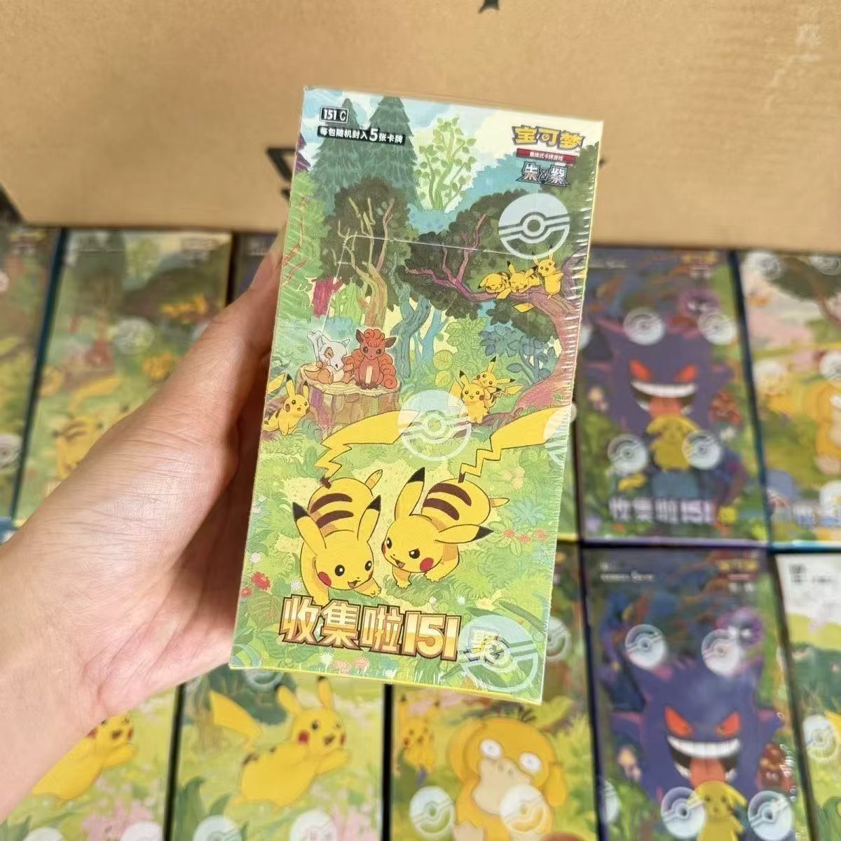 Pokémon Collect 151 Gathering Vol. 4 (151C) – Booster & Display – Chinesisch