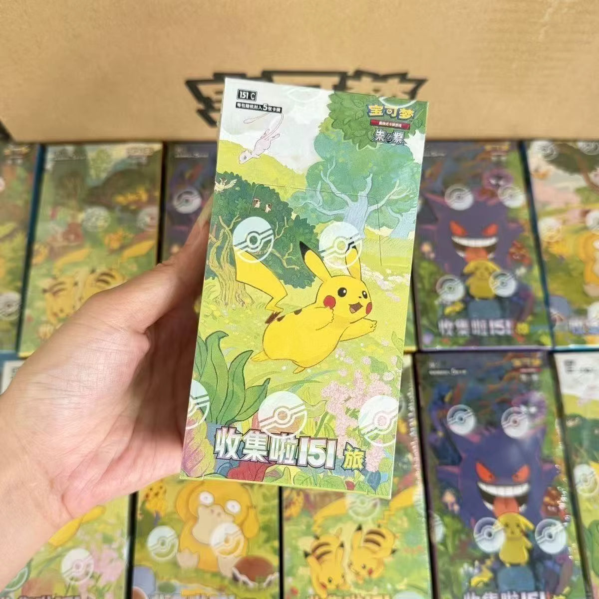 Pokémon Collect 151 Journey Vol. 1 (151C) – Booster & Display – Chinesisch