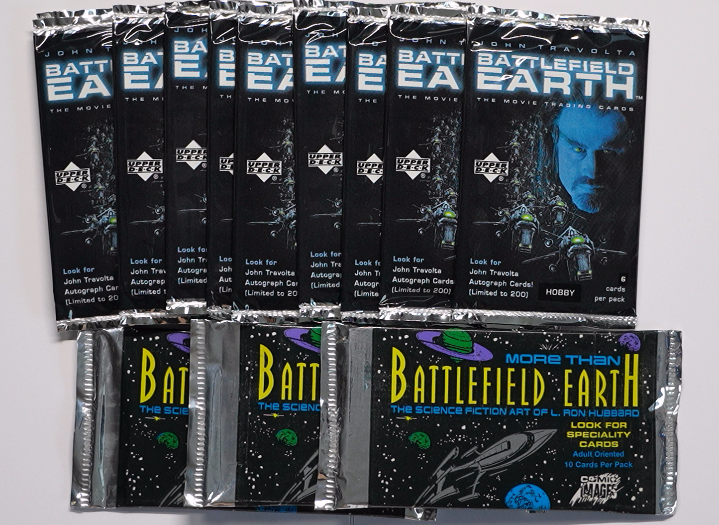 Battlefield Earth Upper Deck 2000 – Vintage Movie Trading Card Pack