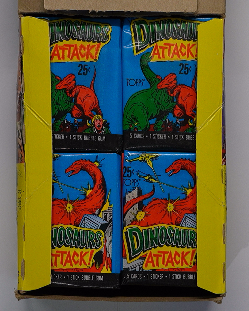 Dinosaurs Attack! Topps 1988 – Vintage Trading Card Pack