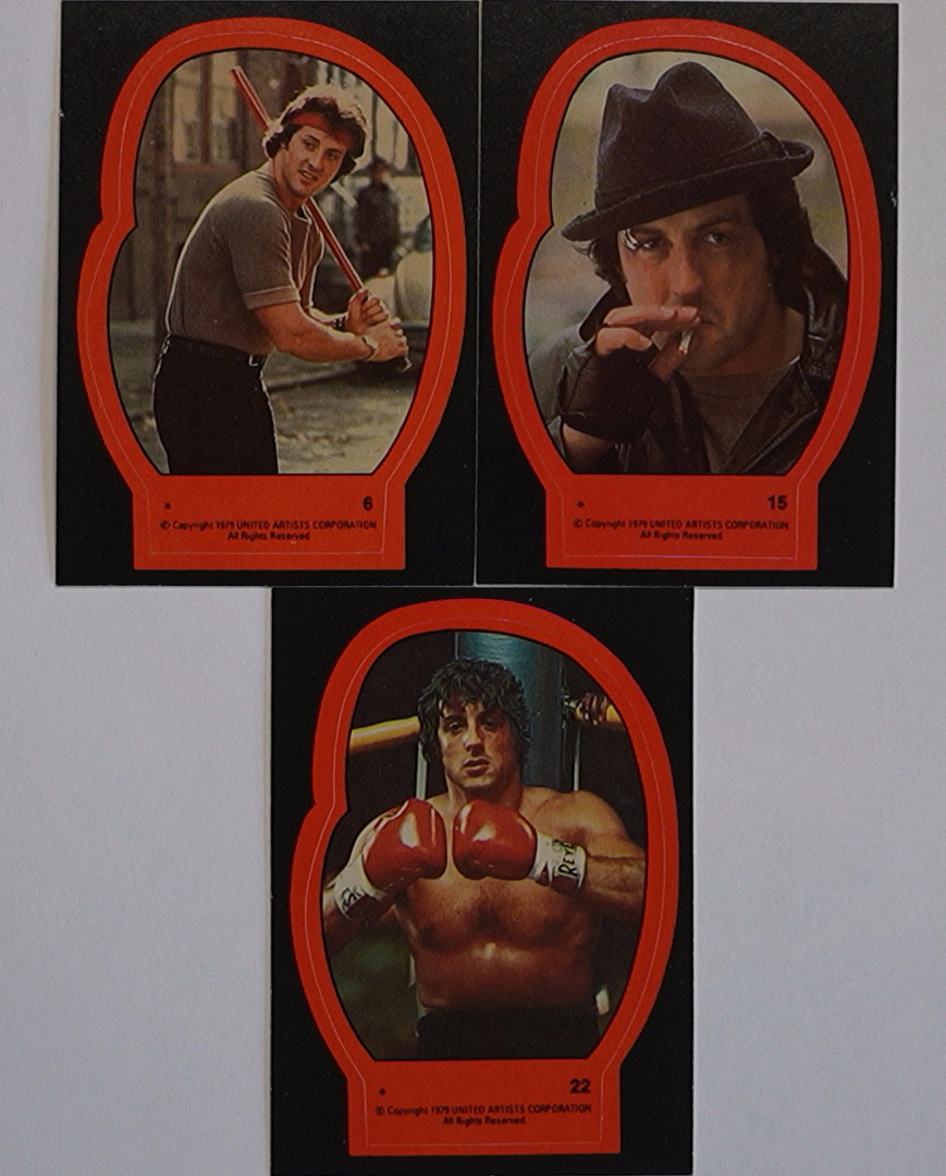 Rocky II Topps 1979 – Vintage Movie Trading Card Pack