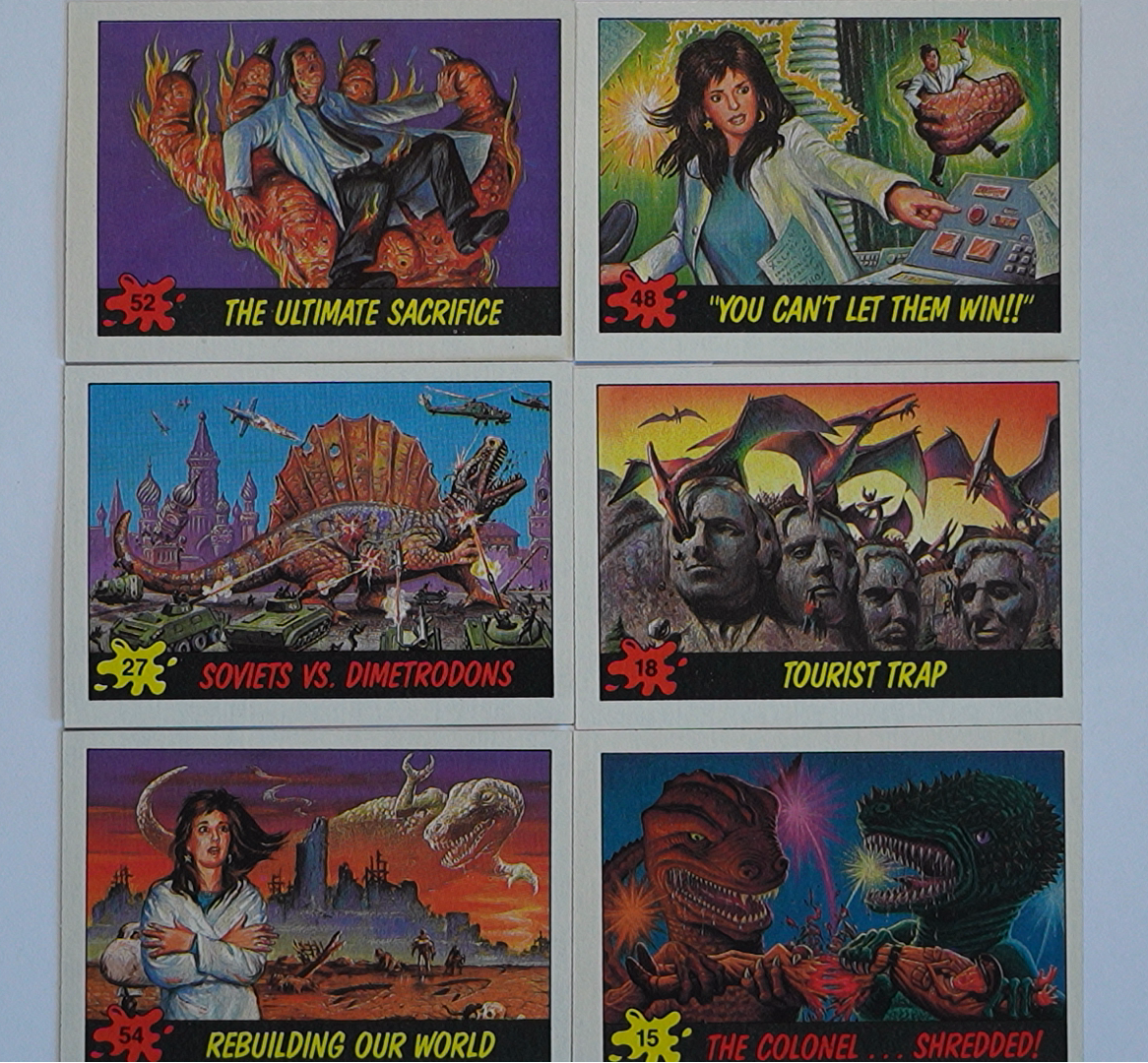 Dinosaurs Attack! Topps 1988 – Vintage Trading Card Pack