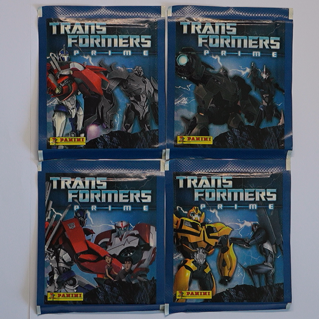 Transformers Prime 2011 Panini Sticker Pack