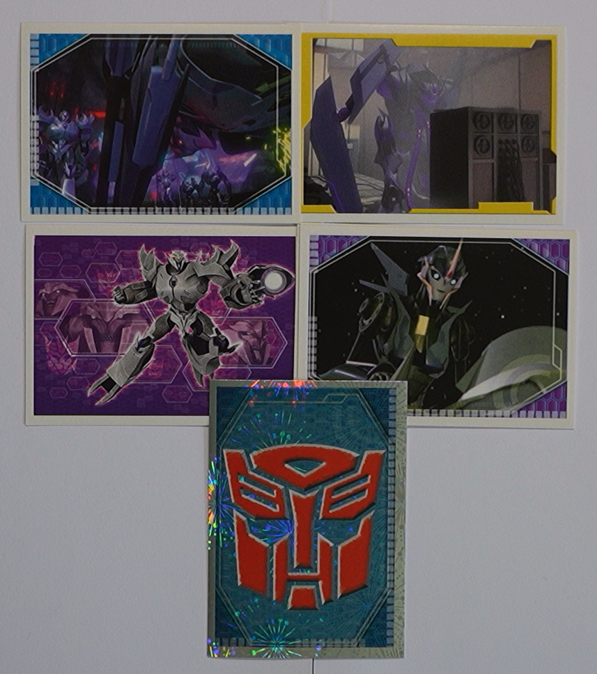 Transformers Prime 2011 Panini Pack d'autocollants
