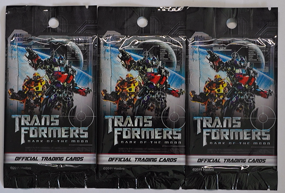 Transformers: Dark of the Moon Trading Cards 2011 Booster Pack – Vintage