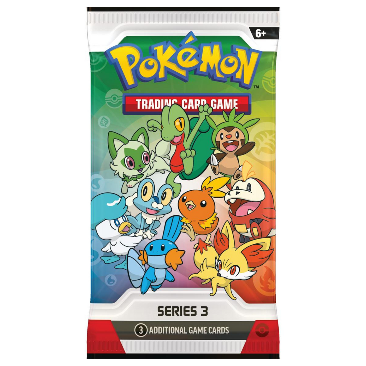 Pokémon First Partner Illustration Series 3 – originalversiegelter englischer Spezialbooster mit 3 Promokarten