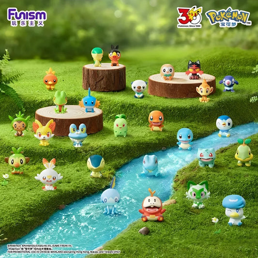 Pokémon FUNISM 30th Anniversary First Partner – alle Starter