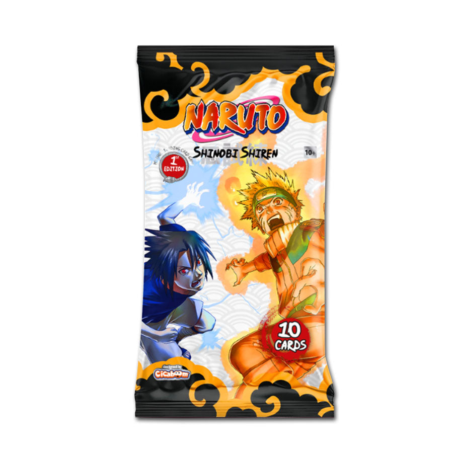 Naruto Mythos TCG: Shinobi Shiren – Booster & Display (1st Edition) – Englisch