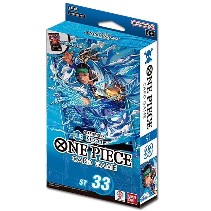One Piece Card Game Starter Deck ST-33 – Blue Kuzan (EN) – Pre-Order