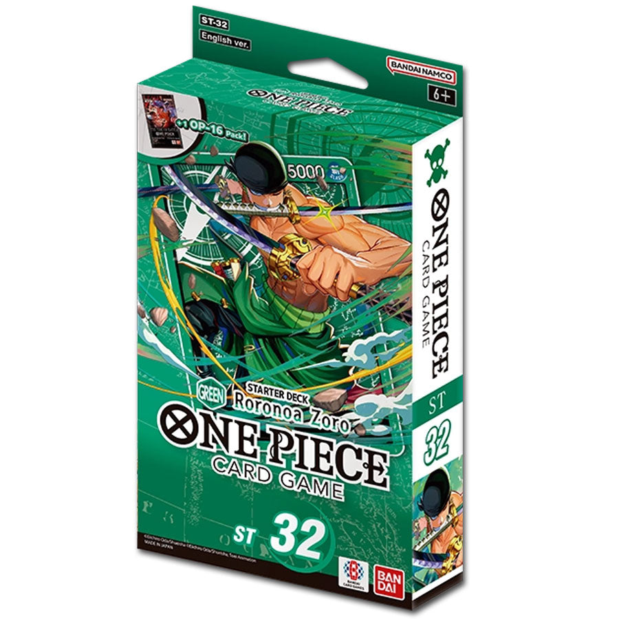 one piece card game starter decks english ST-32 Roronoa Zoro FR Size:3.5 INCHES ziatora Disney Lorcana Trading Card