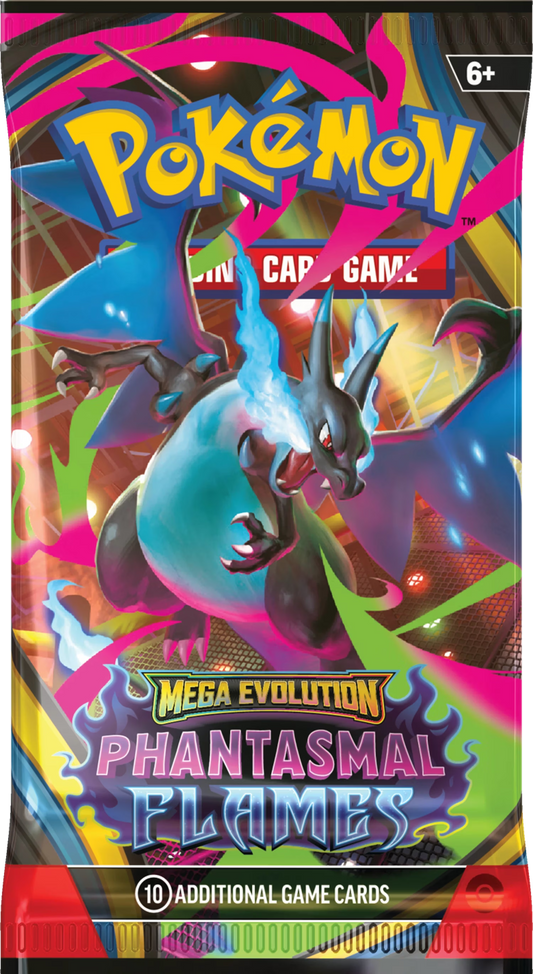 Pokémon Mega Evolution: Phantasmal Flames Booster – Englisch