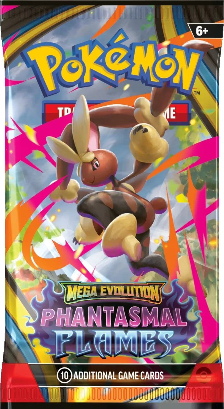Pokémon Mega Evolution: Phantasmal Flames Booster – Englisch