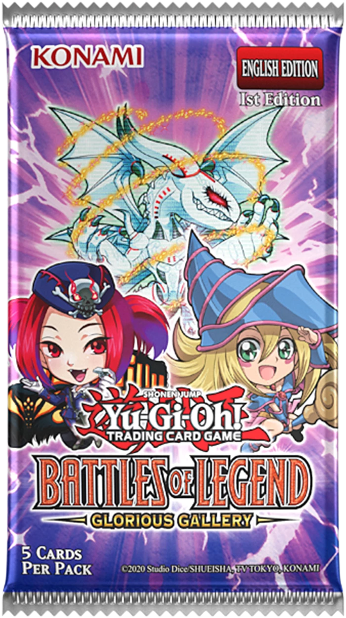 Yu-Gi-Oh! Battles of Legend: Glorious Gallery Booster – Englisch