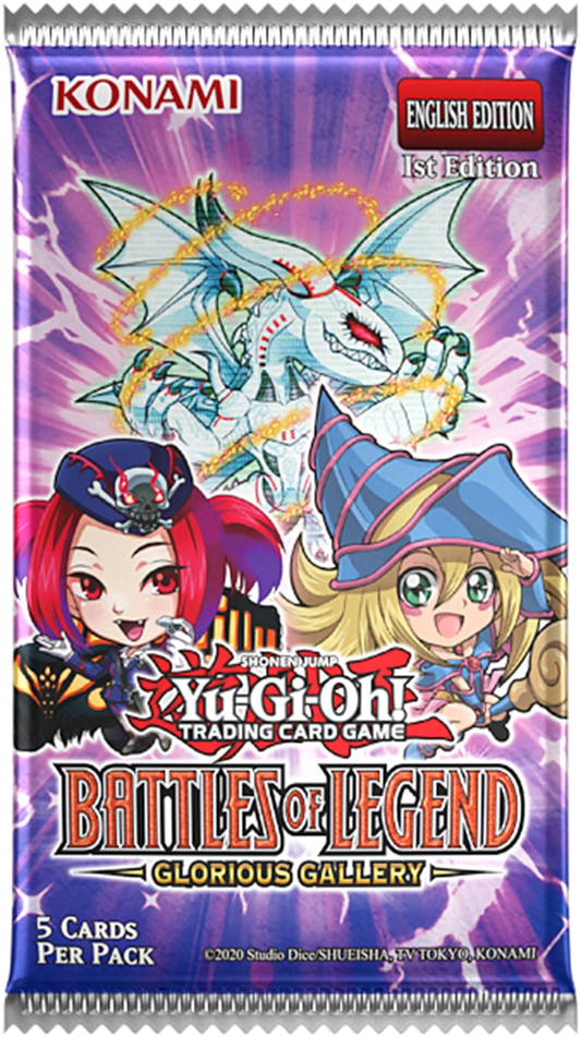 Yu-Gi-Oh! Battles of Legend: Glorious Gallery Booster – Englisch