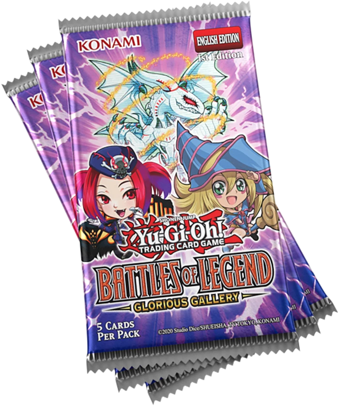 Yu-Gi-Oh! Battles of Legend: Glorious Gallery Booster – Englisch