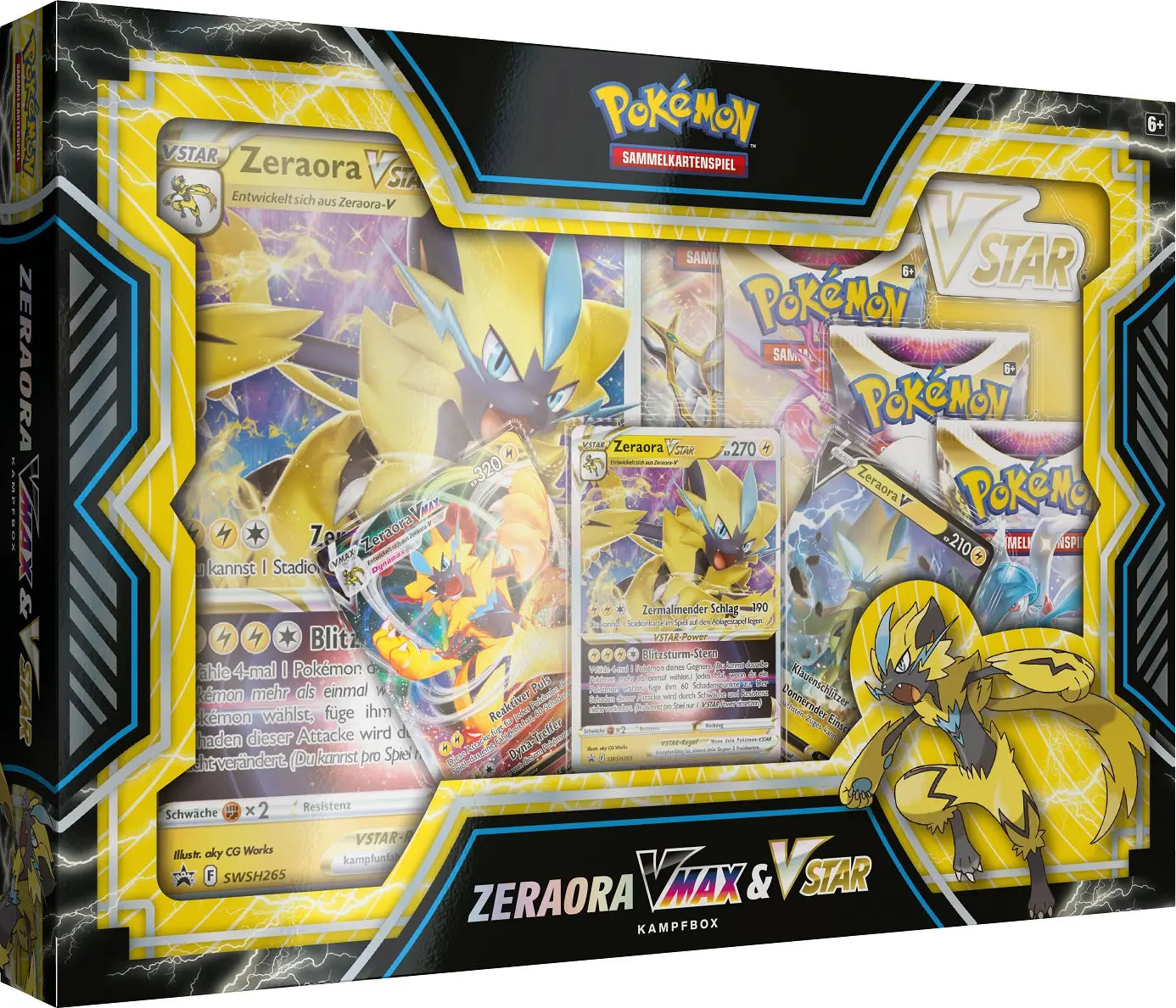 Pokémon Deoxys oder Zeraora VMAX & VSTAR Battle Box – Live Rip – Deutsch