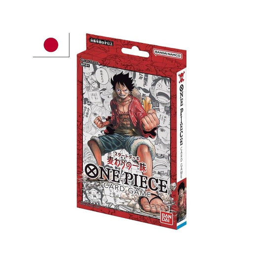 One Piece Card Game ST-01 Starter Deck – Straw Hat Crew (JP) – inkl. Promo-/Starterkarten