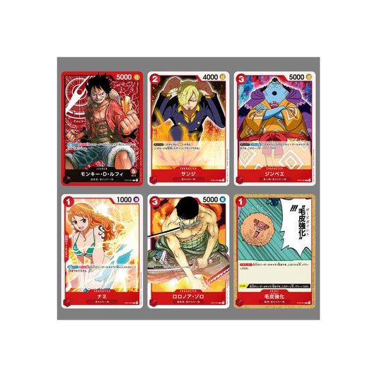 One Piece Card Game ST-01 Starter Deck – Straw Hat Crew (JP) – inkl. Promo-/Starterkarten