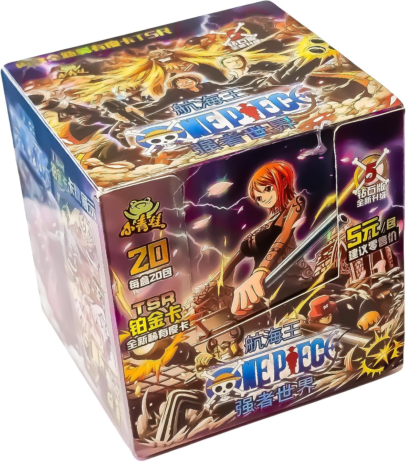 One Piece Strong World Diamond Edition Booster – Sammelkarten-Booster
