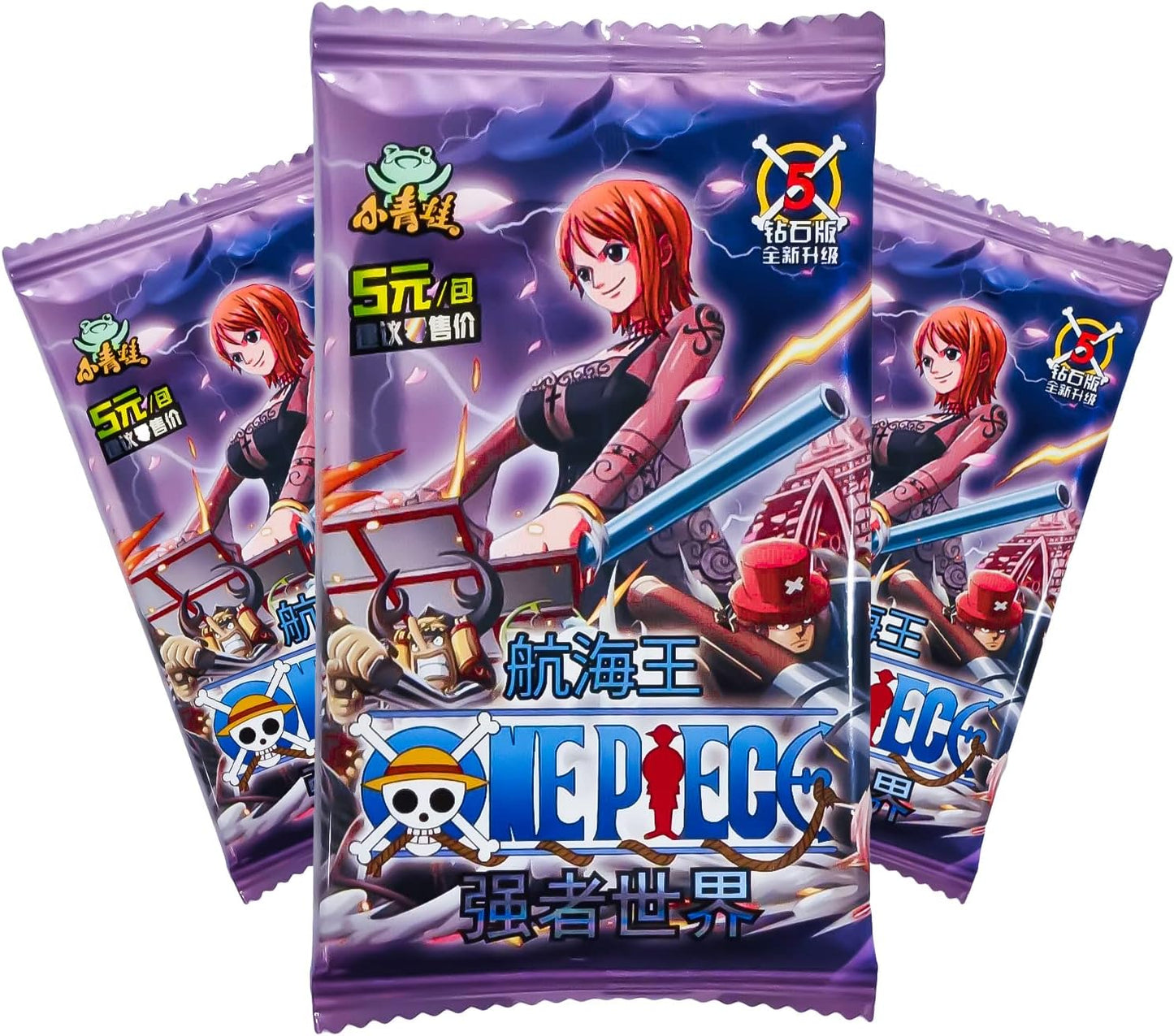 One Piece Strong World Diamond Edition Booster – Sammelkarten-Booster