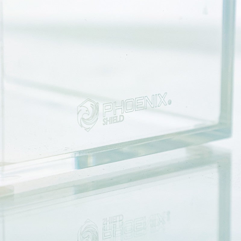 Phoenix Shield Acrylbox für Pokémon Tin  Metalldose – UV99
