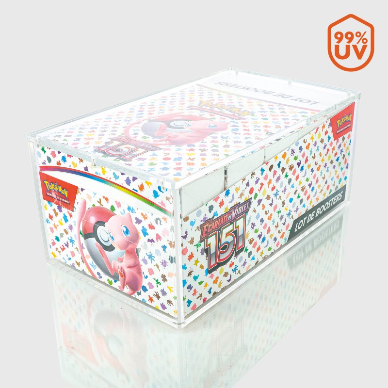 Phoenix Shield Acrylbox für Pokémon Bundle Box – UV99