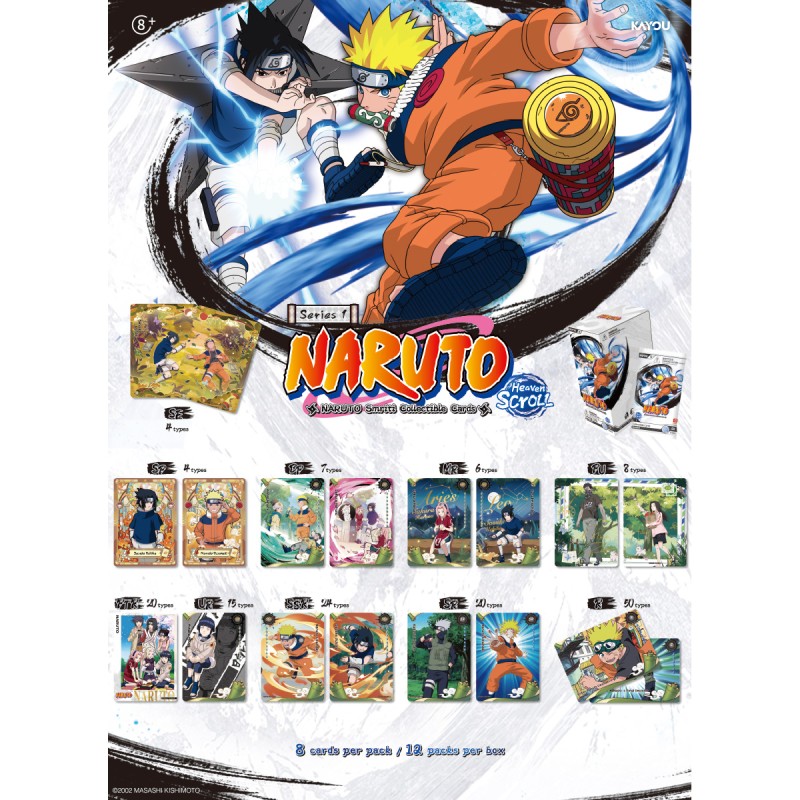 Naruto Heaven Scroll 001B Smritil Booster Display (Pre-Order)