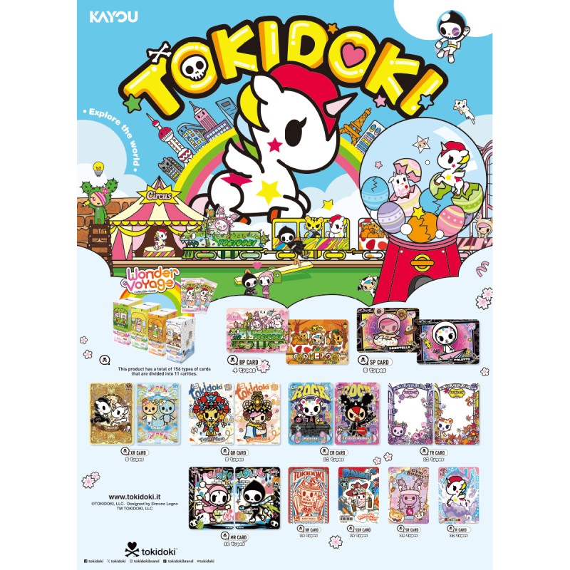 Tokidoki Wonder Voyage Roaming Edition 001B Booster Display (Pre-Order)