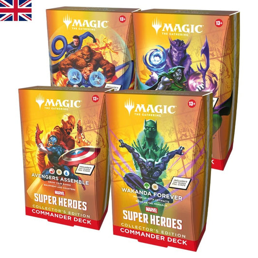 Magic: The Gathering | Marvel Super Heroes Collector’s Edition Commander Deck