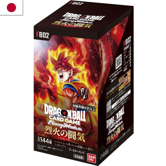 Dragon Ball Super Card Game Fusion World FB02 Blazing Aura Booster Display (JP)