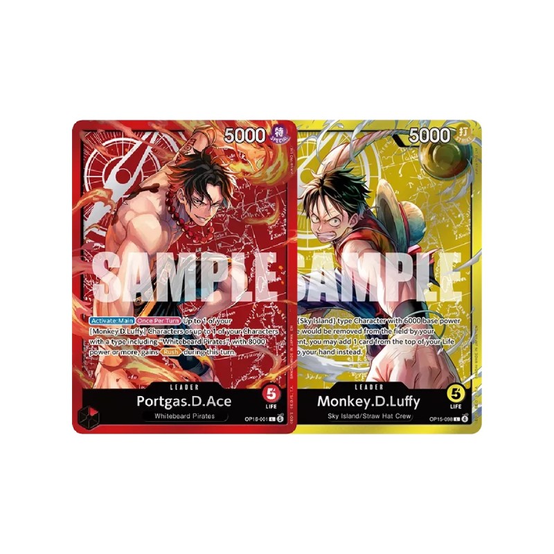 One Piece Card Game SD-01: Set Sail Deck Set – Englisch (Vorbestellung)