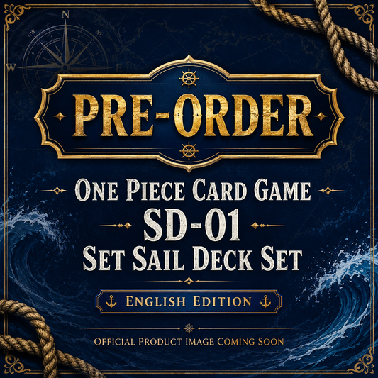 One Piece Card Game SD-01: Set Sail Deck Set – Englisch (Vorbestellung)