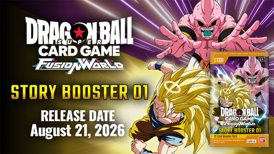 Dragon Ball Super Card Game Fusion World Story Booster 01 Display (EN)