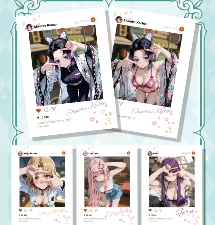 Genki Parade Vol.3 Waifu Collection Pack – Anime Fan-Sammelkarten