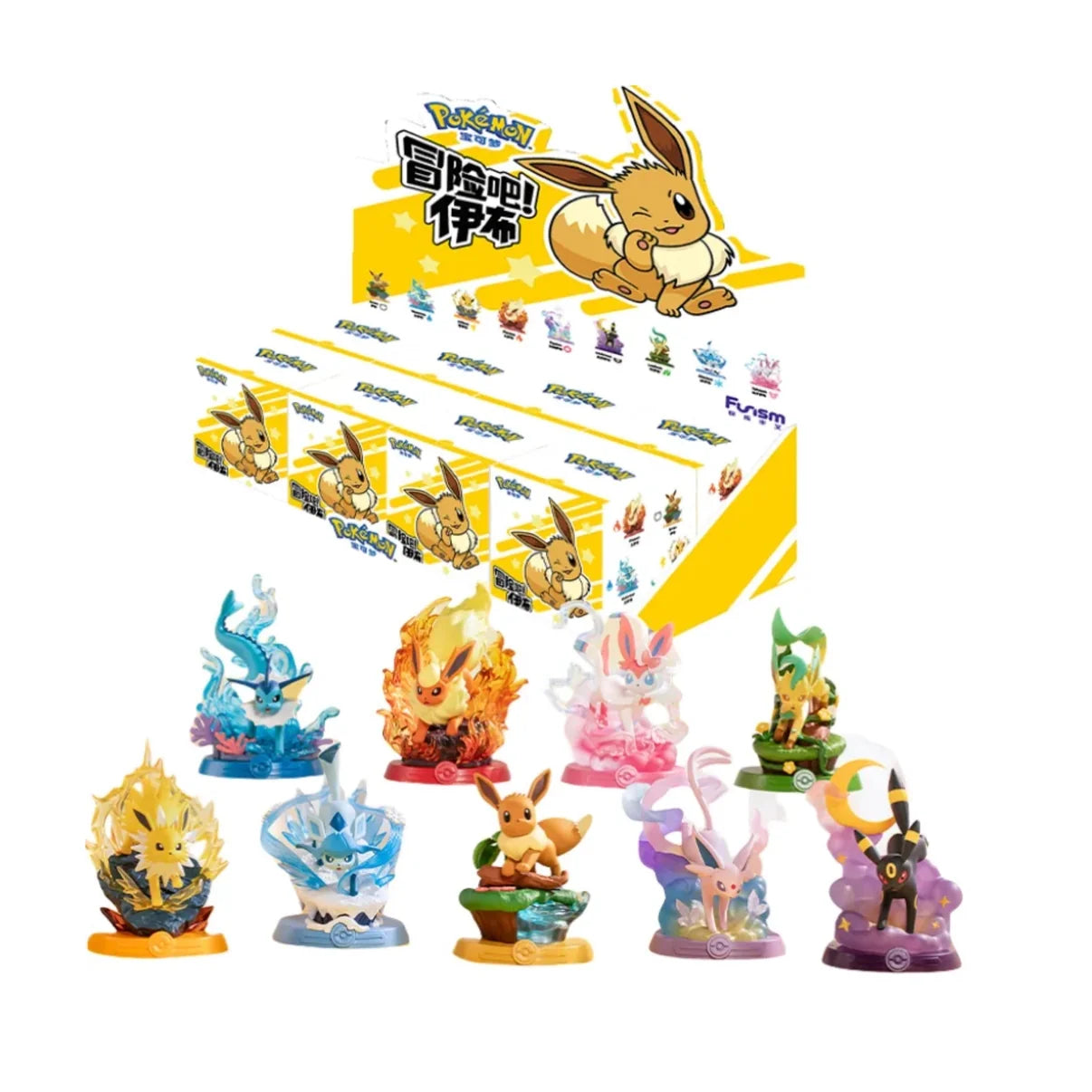 Pokémon Funism Let's GO Eevee – Blind Box & Sealed Display