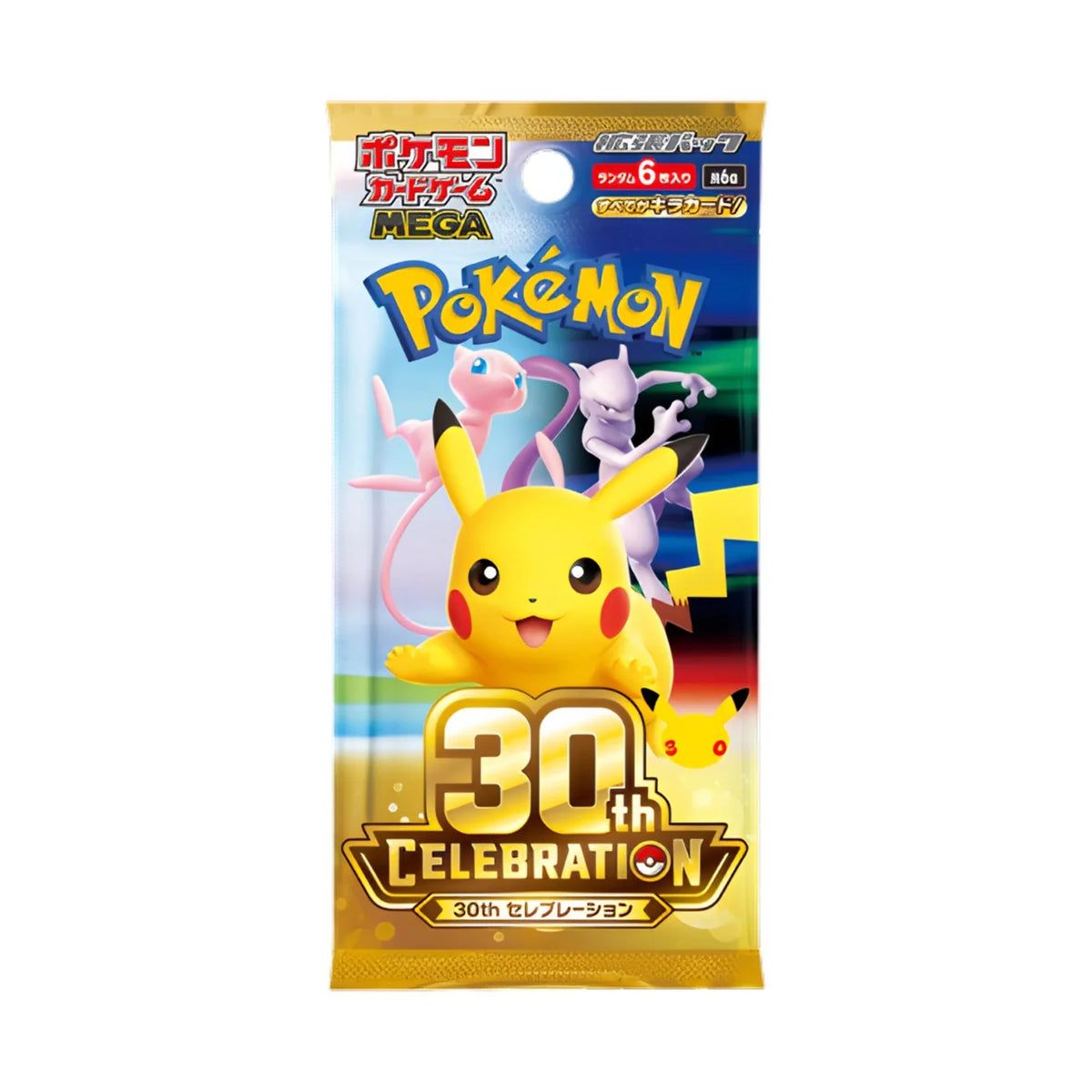 Pokémon MEGA 30th CELEBRATION (M6a) – Japanisch – Vorbestellung