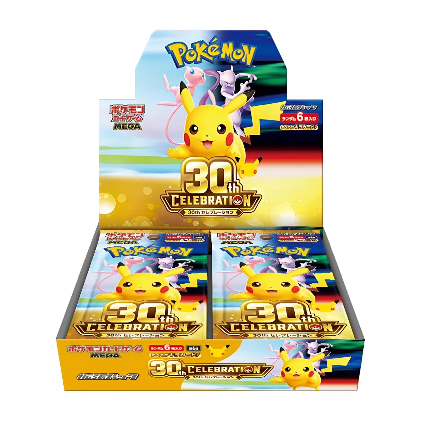 Pokémon MEGA 30th CELEBRATION (M6a) – Japanisch – Vorbestellung