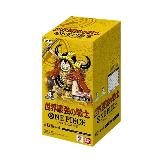 One Piece OP-17 The World's Strongest Warriors – Booster & Display – Japanese