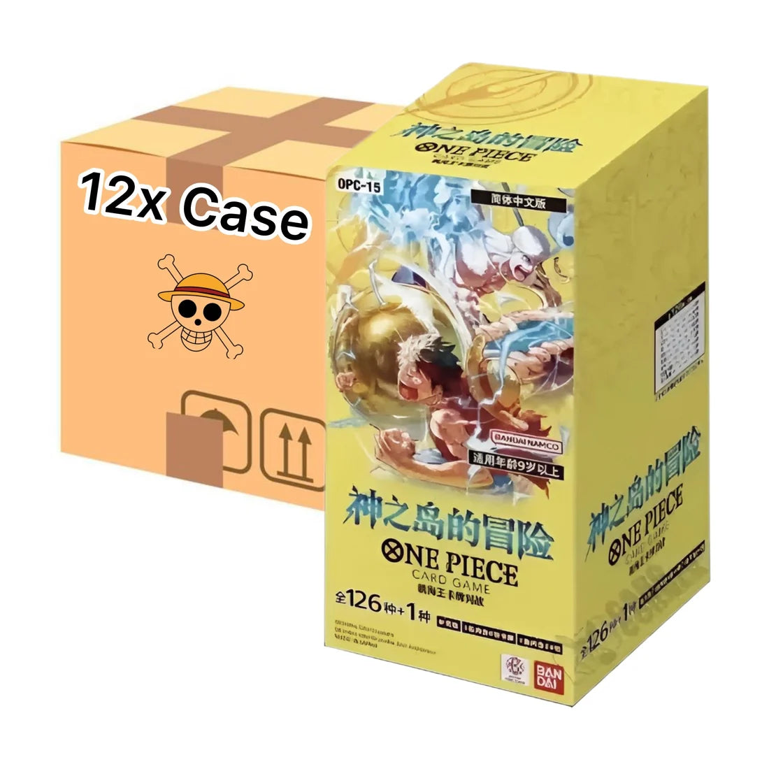One Piece OP-15 Adventure on the Island of the Gods – Booster & Display – Japanisch