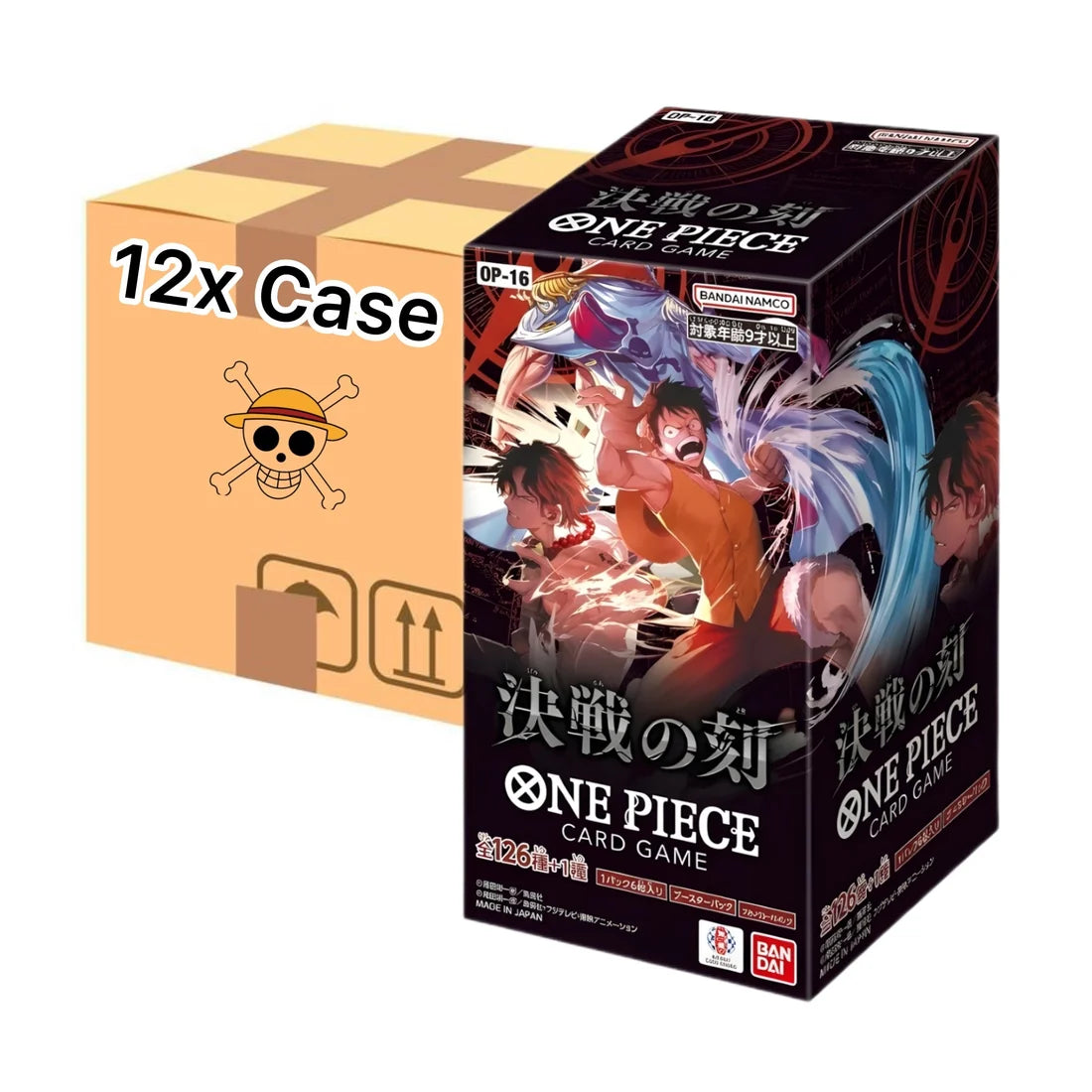 One Piece OP-16 The Time of the Battle – Booster & Display – Japanese
