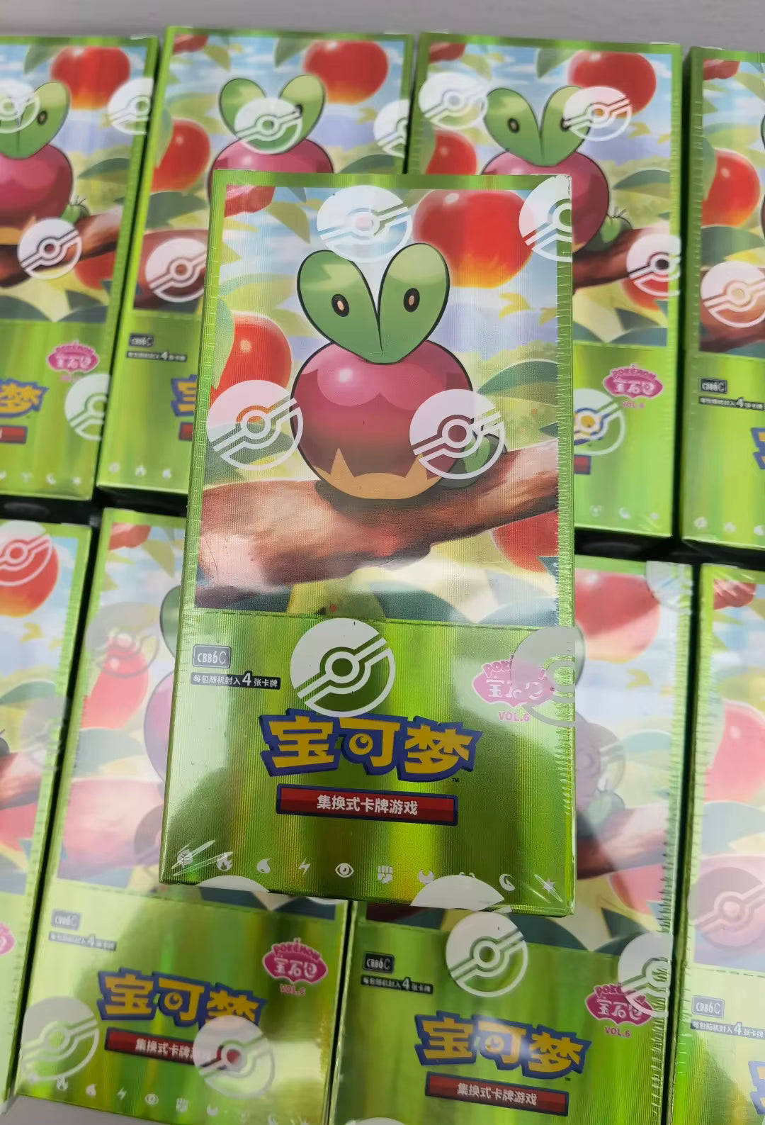Pokémon Gem Pack Vol. 6 CBB6C – Booster & Display – Chinesisch