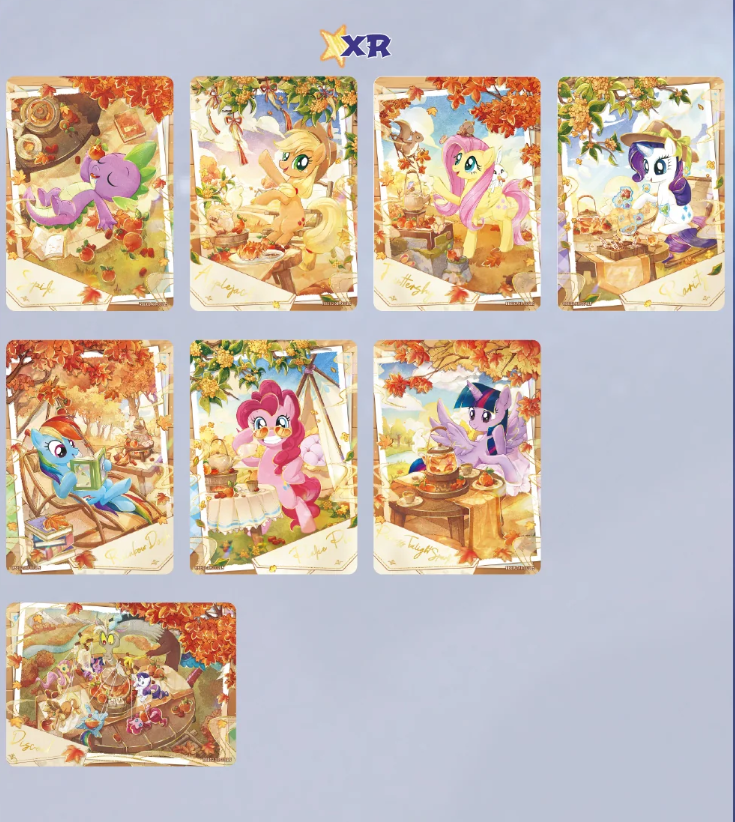 My Little Pony Rainbow Edition 002B Friendship Eternal Booster Display