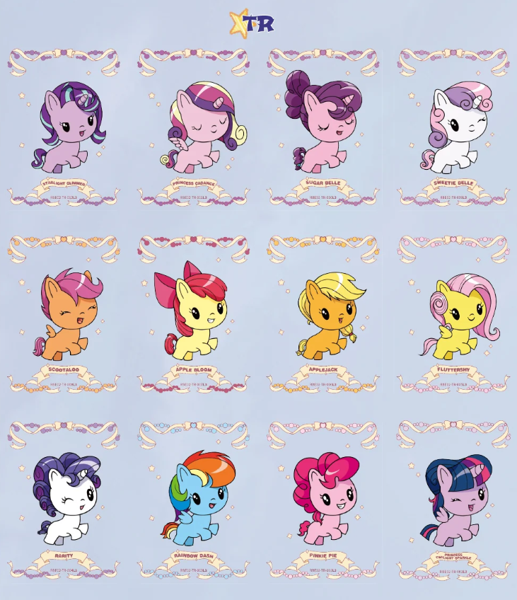 My Little Pony Rainbow Edition 002B Friendship Eternal Booster Display