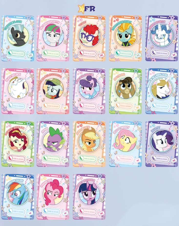 My Little Pony Rainbow Edition 002B Friendship Eternal Booster Display