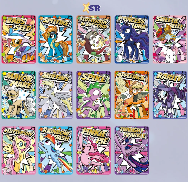 My Little Pony Rainbow Edition 002B Friendship Eternal Booster Display