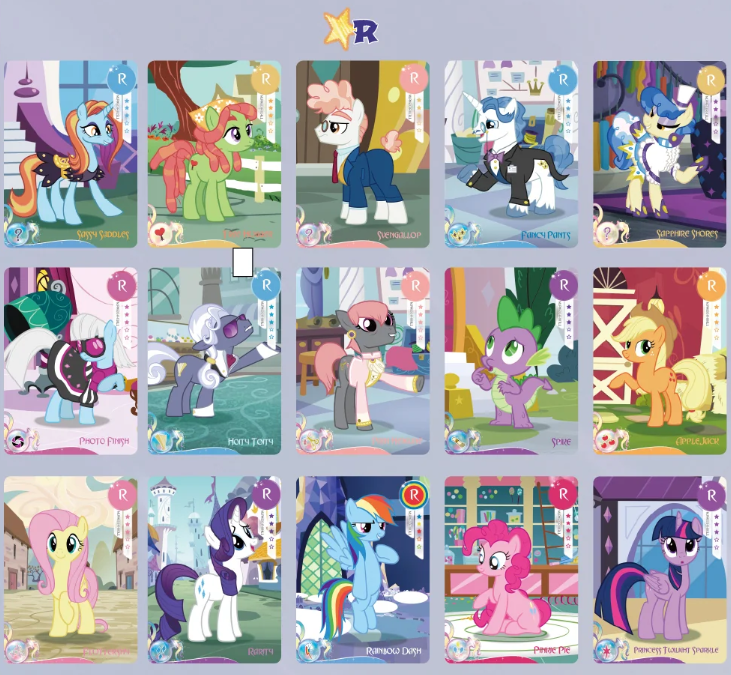 My Little Pony Rainbow Edition 002B Friendship Eternal Booster Display